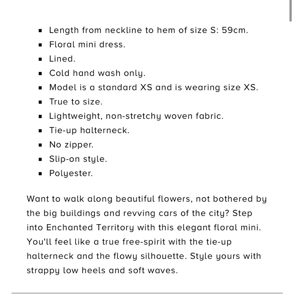 Hello Molly Orange Floral Mini Dress - Picture 7 of 8